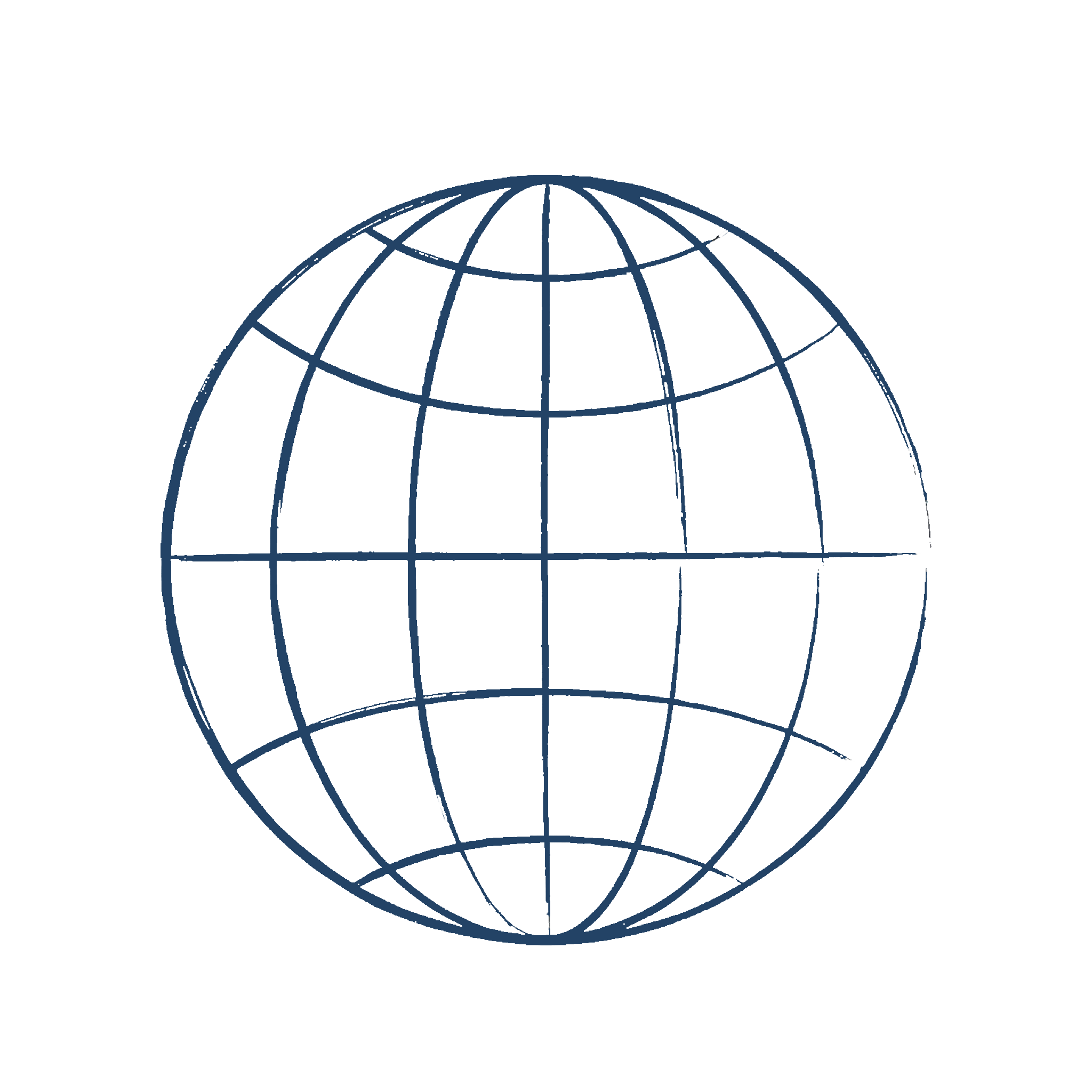 Made with Google AI Global access illustration