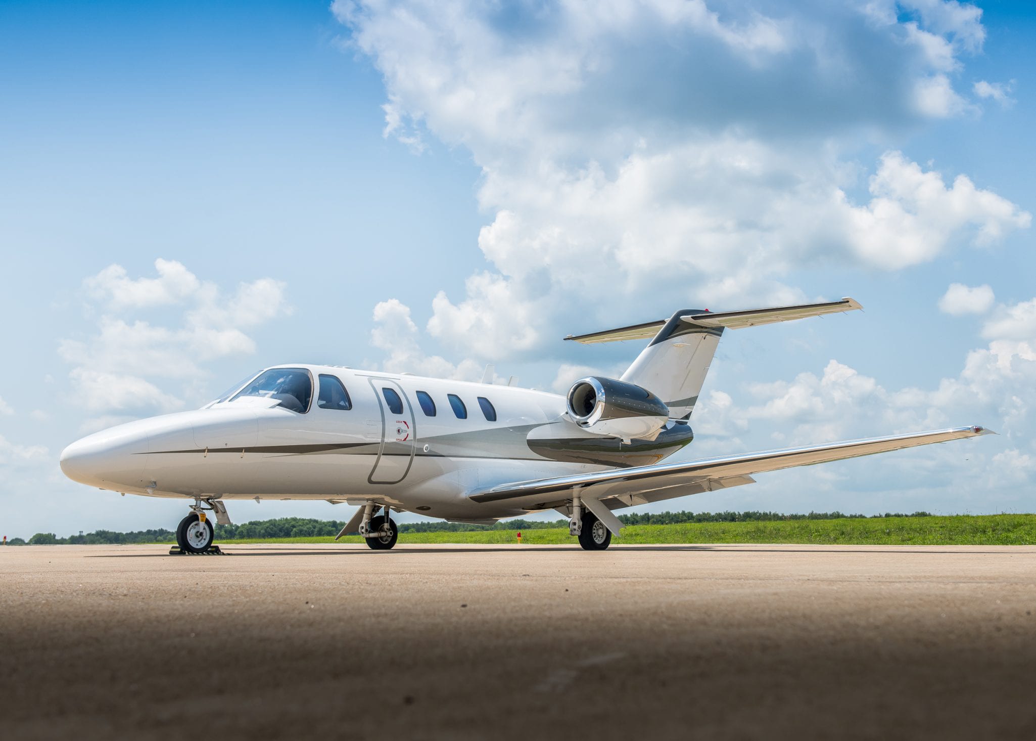 Cessna Citation CJ private jet exterior