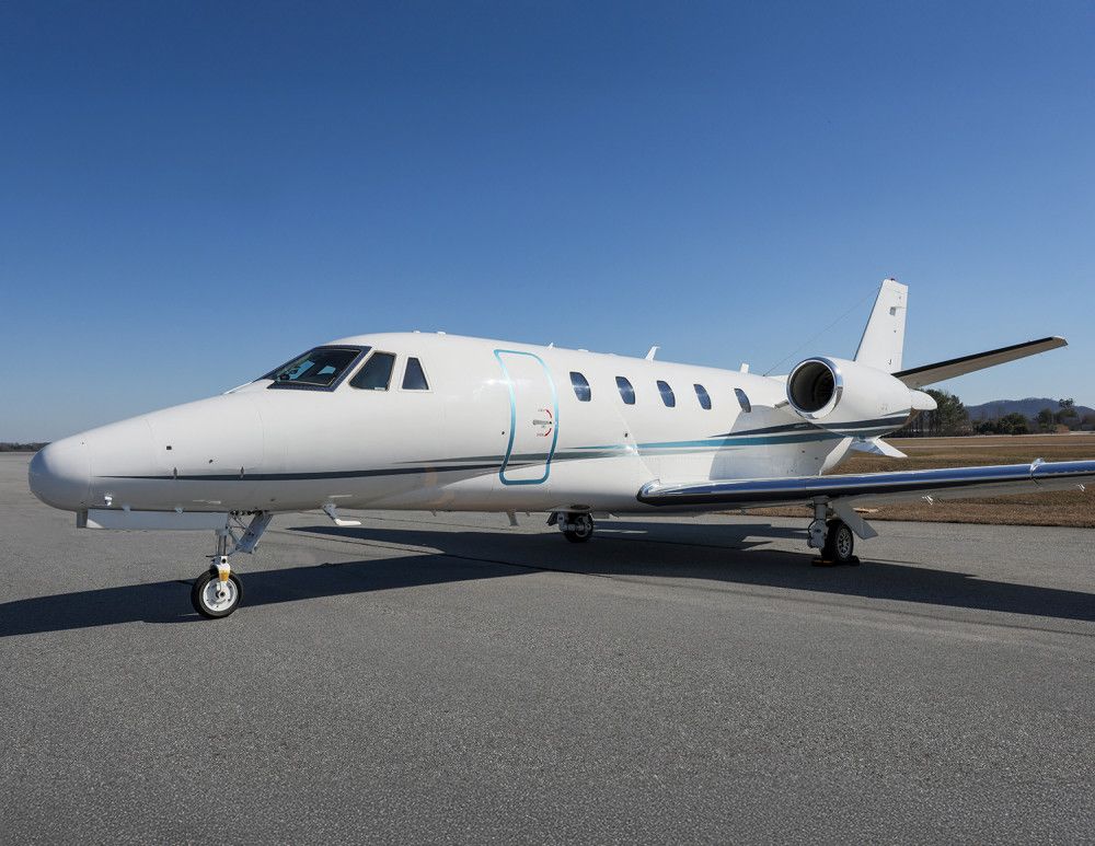 Cessna Citation Excel private jet exterior