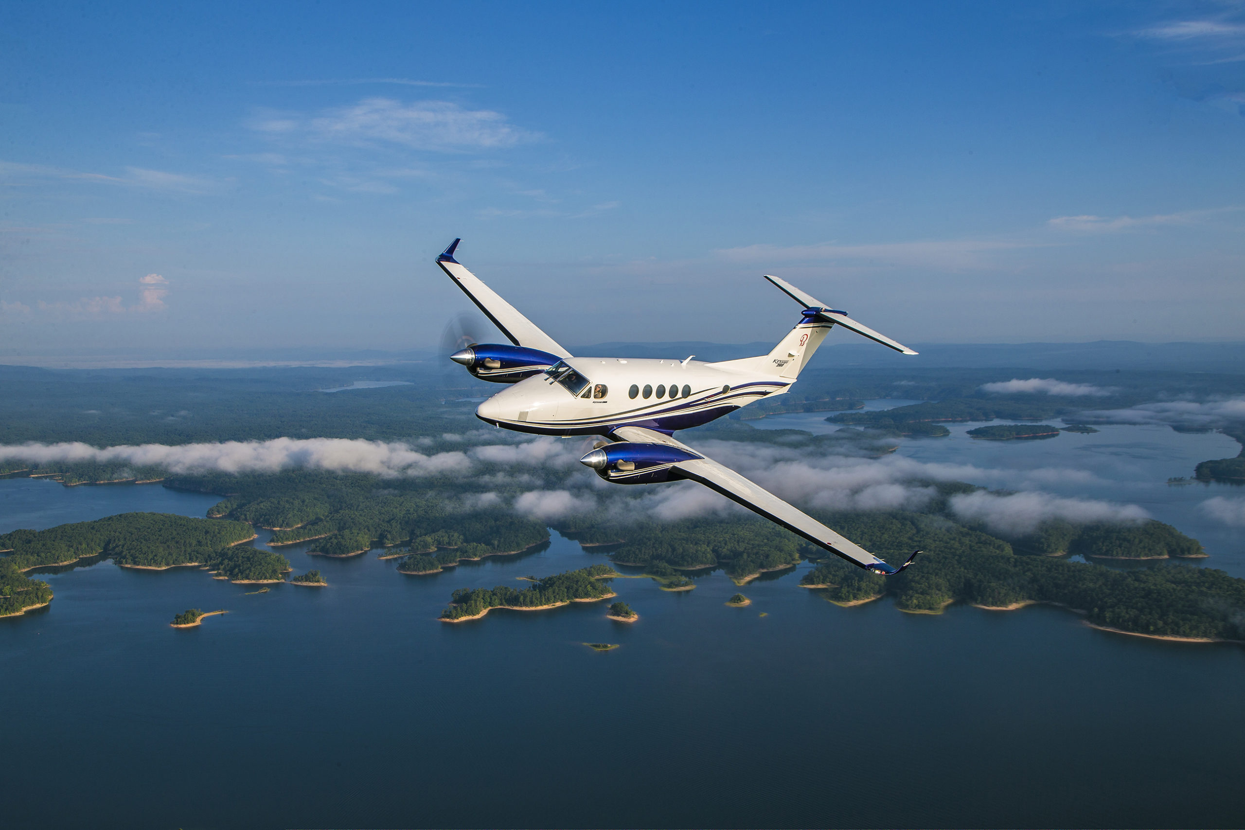 King Air 260 private jet exterior