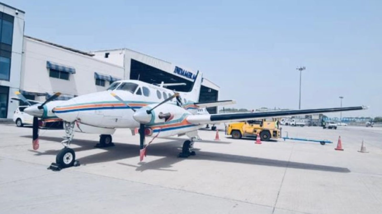 King Air C90 private jet exterior